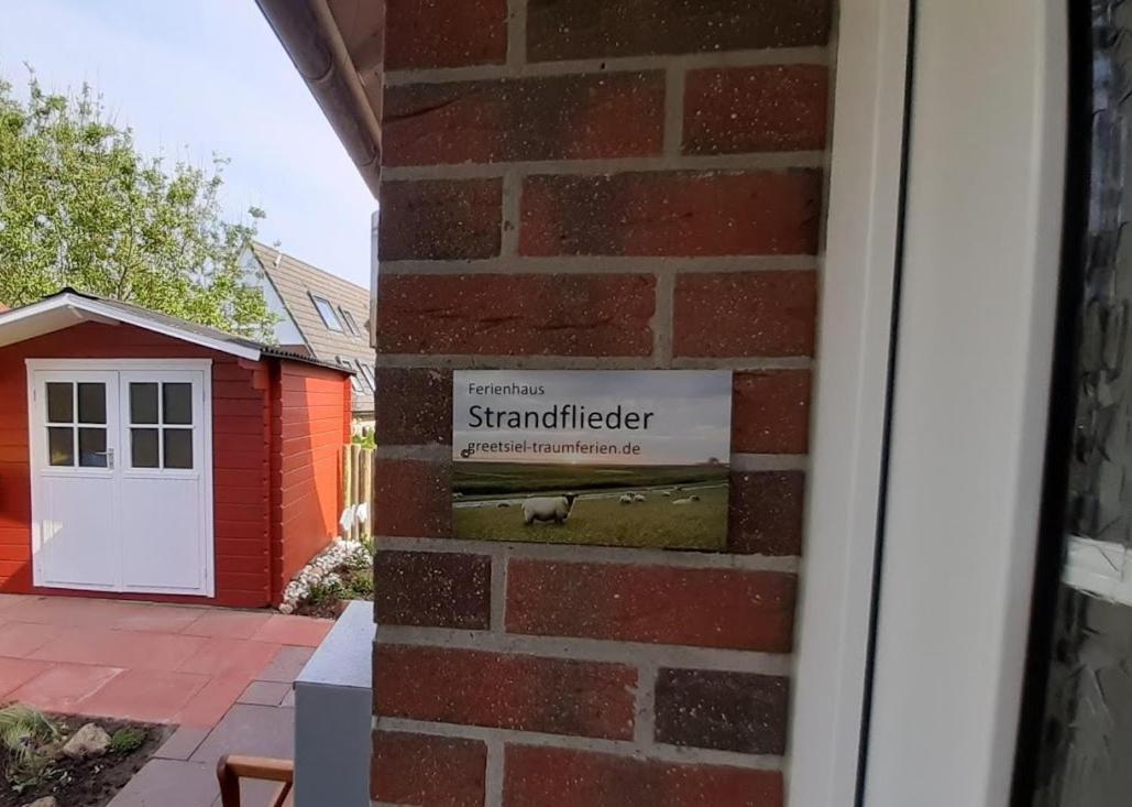 Haus Strandflieder Greetsiel Exterior foto